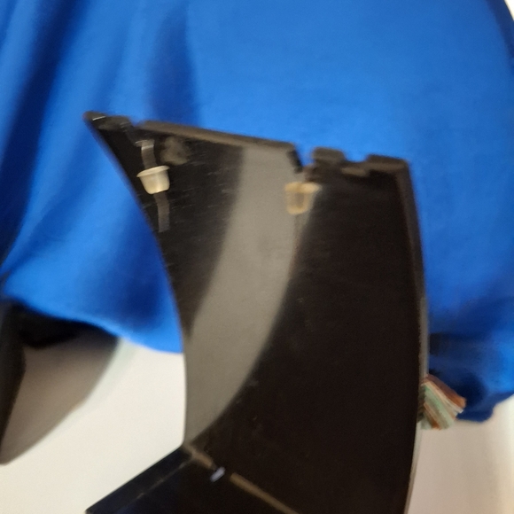 Tassel Teardrop Earrings with Rhinestones - Picture 3 of 3